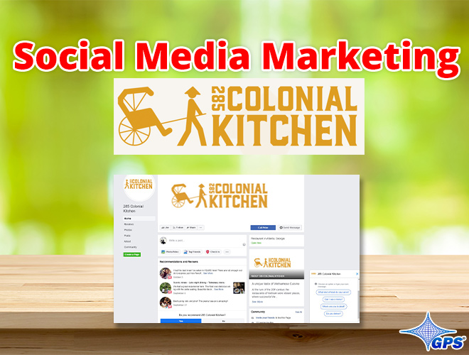 Social Media Colonial Kitchen